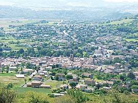 A general view of Les Martres-de-Veyre