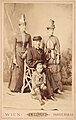 Yusupov family in 1886. L-R: Zinaida, Nicholas, Zinaida's son Nicholas and Tatiana