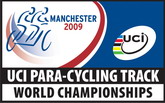 Logo der UCI-Paracycling-Bahnweltmeisterschaften 2009