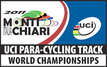 Logo der UCI-Paracycling-Bahnweltmeisterschaften 2011