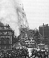 Neustadt - Brand des Michelturms 1906