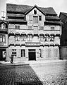 Haus Wendenstraße 36 im Jahre 1894. Das typische Kaufmannshaus mit Speicher und Ladeluken im Obergeschoss wurde Ende des 15. Jahrhunderts erbaut. Im Zweiten Weltkrieg vollständig zerstört.