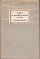 IB 165, Friedrich Schiller: Die Belagerung von Ant­wer­pen, Kriegs­broschur Erster Weltkrieg (1915)