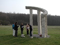 Halbes Pilgerdenkmal in Volkenroda