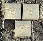 Stolpersteingruppe Familie Gompertz