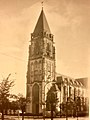 St. Peter mit behelfsmäßiger Turmspitze, 1957