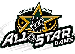 Das offizielle Logo des NHL All-Star Games 2007 in Dallas