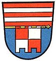 Wappen der Gemeinde Elfershausen vor der Gebietsreform