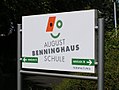 Schild der August-Benninghaus-Schule in Ankum