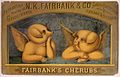 Werbung: Fairbank’s Cherubs als Raffaels Engel