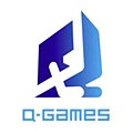 Das Logo von Q-Games …