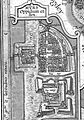 Stadtplan von Moers - Mercator 1591