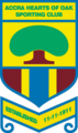 Logo des ghanaischen Fußballvereins Hearts of Oak SC aus Accra