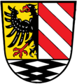 Landkreis Hersbruck (ang. Vektor)