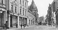 Der Ostenhellweg im Jahr 1904, noch mit Straßenbahn