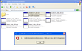 Fehlermeldung bei Ausführung einer Windows-7-Datei unter Windows XP