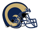 Helm der Los Angeles Rams