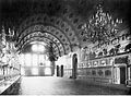 Großer Saal nach der Restaurierung 1904, Foto Schmidt, 1907