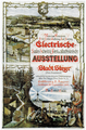 Plakat der Electrischen Ausstellung in Steyr, 1884