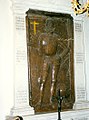 Epitaph Heinrich II Graf zu Hardegg *1538, † 13. April 1577 Gruft in der Pfarrkirche Ober­hautzen­tal NÖ