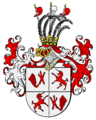 Vogelfüße im Wappen der Familie Knesebeck