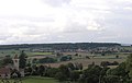 Blick von Lancharre auf Champagny-sous-Uxelles