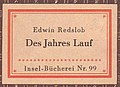 1943 – Edwin Redslob: Des Jahres Lauf (99/3)