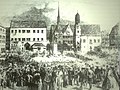 100. Todestag G. F. Händels mit Enthüllung des Denkmals, am 1. Juli 1859