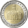 2-Euro-Gedenkmünze aus der Serie „Bundesländer“ 2009