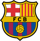 Vereinswappen des FC Barcelona