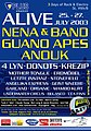 Festivalplakat aus dem Jahr 2003