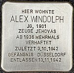 Stolperstein für Alex Windolph