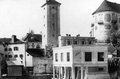 Der Turm in ursprünglicher Höhe (1908)