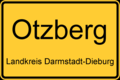 Ortsschild Otzberg