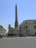 Obelisk vor dem Quirinals-Palast