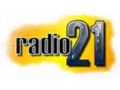 Das Logo von Radio 21 (Kosovo)