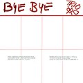 Frontcover zu Bye Bye