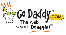 Altes GoDaddy-Logo bis einschließlich 2019