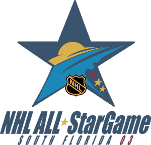 Das offizielle Logo des NHL All-Star Games 2003 in Sunrise