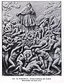 Alabasterrelief von Leonhard Kern: Totenauferstehung nach Ezechiel