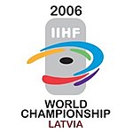 Logo der A-WM 2006 in Riga