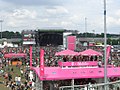 Blick auf die Centerstage bei Rock im Park 2007