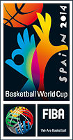 Official logo of the 2014 FIBA Basketball World Cup