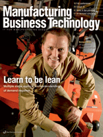 Cover of Manufacturing Business Technology magazine