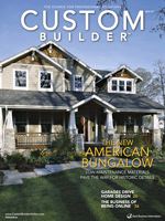 Cover of Custom Builder magazine