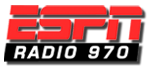 Logo of ESPN Radio 970 used until 2008