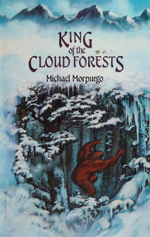 cover of book with a Yeti in a snowy region of the Himalaya mountains