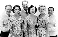 The Mike Sammes Singers (Sammes is third from left)