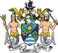 The arms of Holderness Borough Council