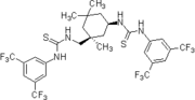 2006: Berkessel's chiral isophoronediamine-derived bisthiourea derivative, catalysis of asymmetric Morita-Baylis-Hillman reactions.[21]